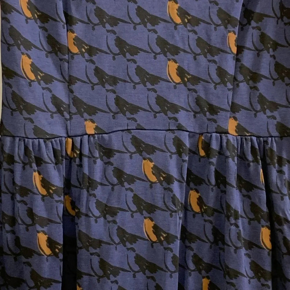 BODEN Alicia‎ Bird Print Long Sleeve Dress - Picture 4 of 8